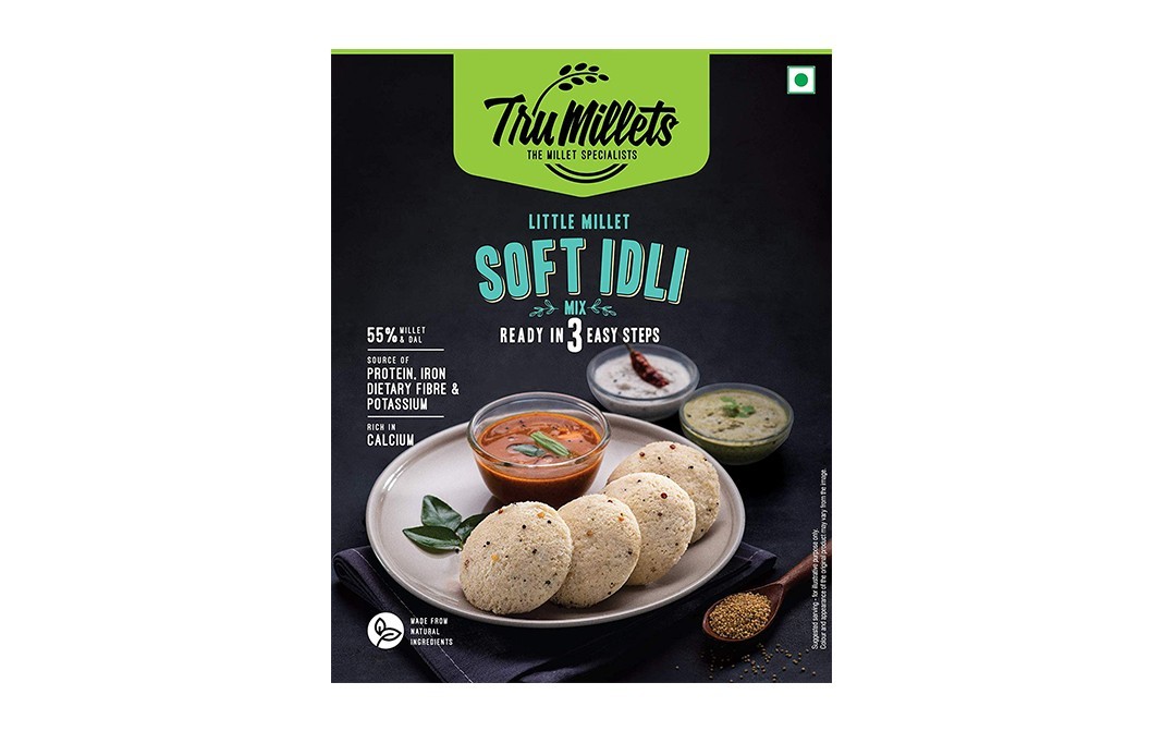 TruMillets Little Millet Soft Idli Mix    Box  250 grams